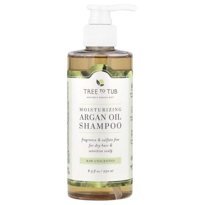 Moisturizing Argan Oil Shampoo, for Dry Hair and Sensitive Scalp, Unscented, 8.5 Fl Oz (250 Ml)