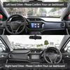 Anti-Slip Mat Dashboard Cover Sunshade Pad Dashmat Accessories Tiggo2 Tiggo 3x MVM X22 DR3 for Chery Tiggo 2 2016 2017 2018 2019
