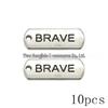 DIY Vintage Gold Inspirational Word Tag Pendant for Jewelry Making