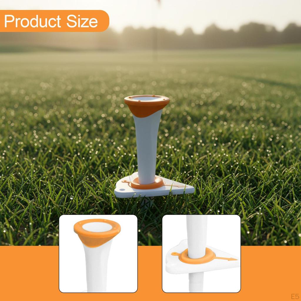 Adjustable Golf Ball Holder for Stability, Home Driving Range, Outdoors, Garden Or on