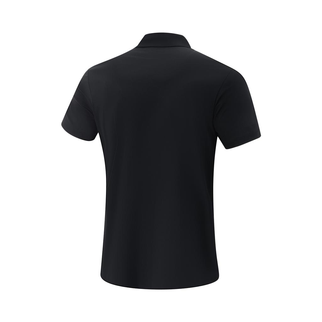 Li Ning Fitness Series Polo Shirt Men's Black APLV283-2
