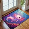 Multiple sizes Pink aquatic creature, ocean Print Carpet Rug for Living Room Bedroom Sofa Doormat Home Decor Non-slip Floor Mat