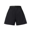 Nike Sportswear City Utility Solid Logo Casual Mid-Rise Shorts Women Shorts Black DV8045-010