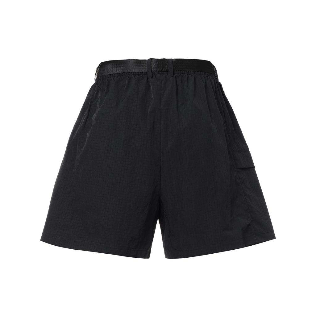 Nike Sportswear City Utility Solid Logo Casual Mid-Rise Shorts Women Shorts Black DV8045-010