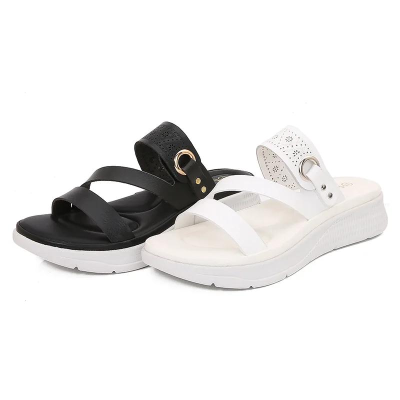 Shoes for Women Summer Fashion Women Comfortable Non-slip Platform Sandals Beach Sandalias Mujer Slip on Slippers Women