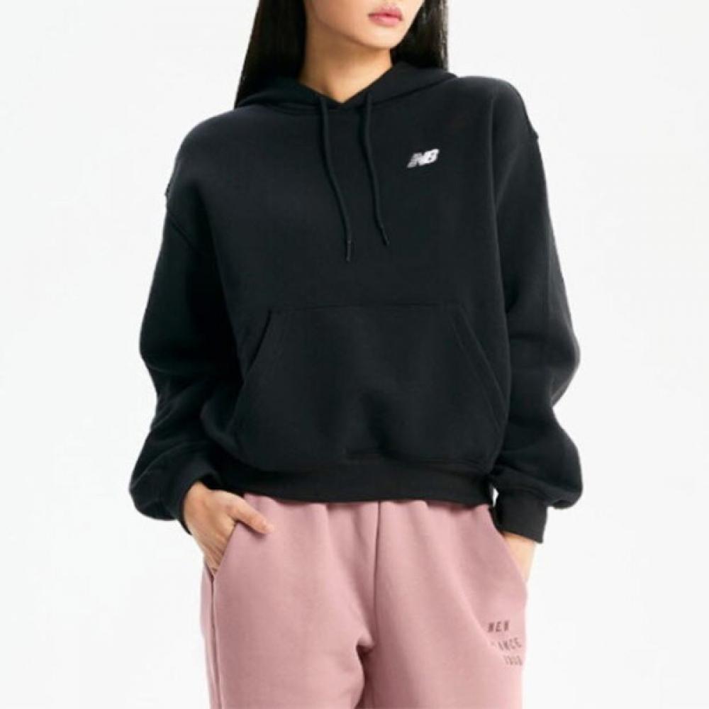 

New Balance Hoodie Kqj Nbn0e2S102 19 Women S Small Logo Hoodie Over Fit 85