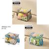 Modern Cubic Pvc Toy Storage Bag With Foldable Waterproof Design For Bedroom And Living Room Organization