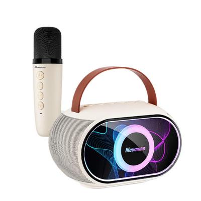 Newmine Portable KTV Bluetooth Speaker with Microphone CN Plug (adapter Included)