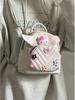 Bag Women 2025 New Cute KT Wings Backpack Fashion Rhombus Embroidered Thread Women's Casual Backpack