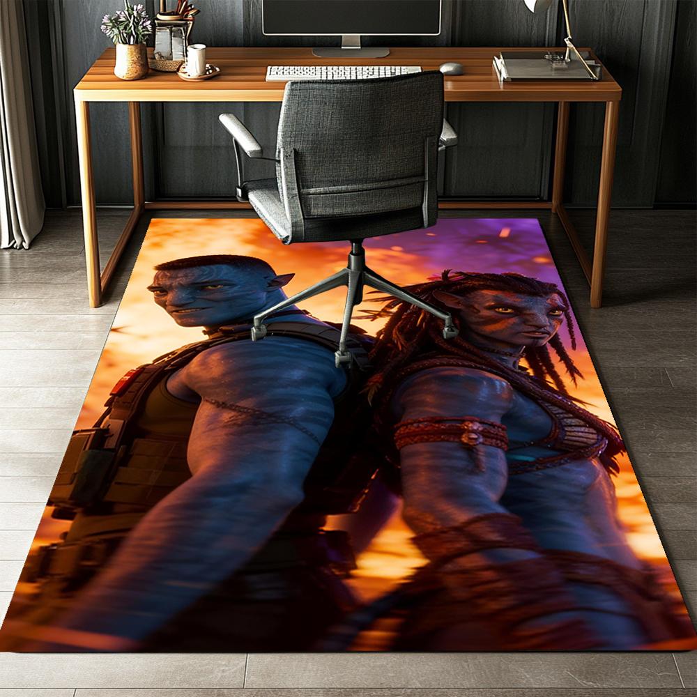 Avatar Printed Carpet Rug for Office Chair Living Room Bedroom Kitchen Room Decor Gifts