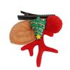 4 Pairs Christmas Hair Clips Fashion Cute Sweet Decorative Reindeer Antlers Hair Pins for Christmas Halloween Party