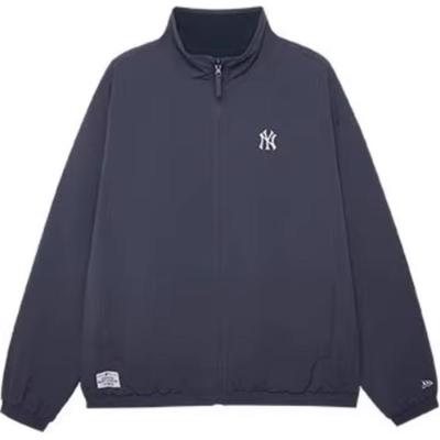 New Era FW24 MLB Logo Reversible Loose Warm Thick Stand Collar Long Sleeve Jacket Unisex Jackets Navy-Blue 14385095