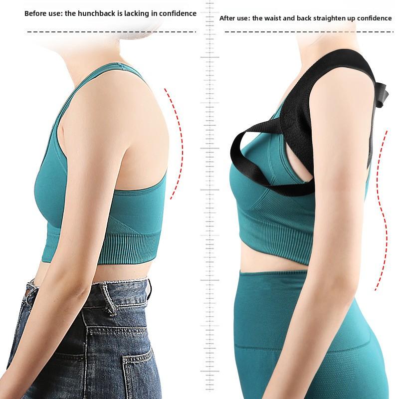 Rücken Trainingsgürtel Supine Push Open Schulter Gerade Rücken Orthese Männlich und Weiblich Hilfs Sport Fitness Trainingsgürtel Schwerer Schultergurt