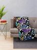 Gorilla Tag VR Gamer Merch Pixel Monke Throw Blanket Plaid Decorative Beds Blankets