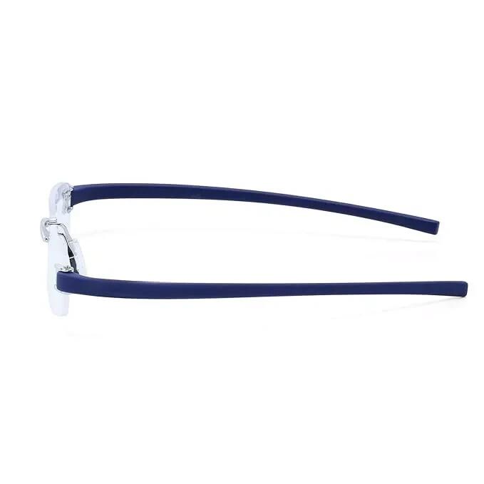 RSINC Combo Rimless Frame Eyeglasses for Unisex Silver Orange-Silver Blue Tag A1 JL156426867179