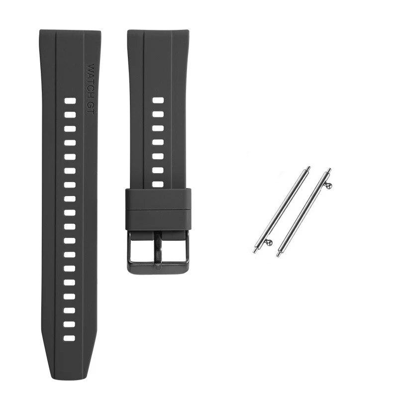 20mmwatch Strap 22mm Universal Watch Band Silicone Rubber Link Bracelet Wrist Strap Light Soft For Smartwatch