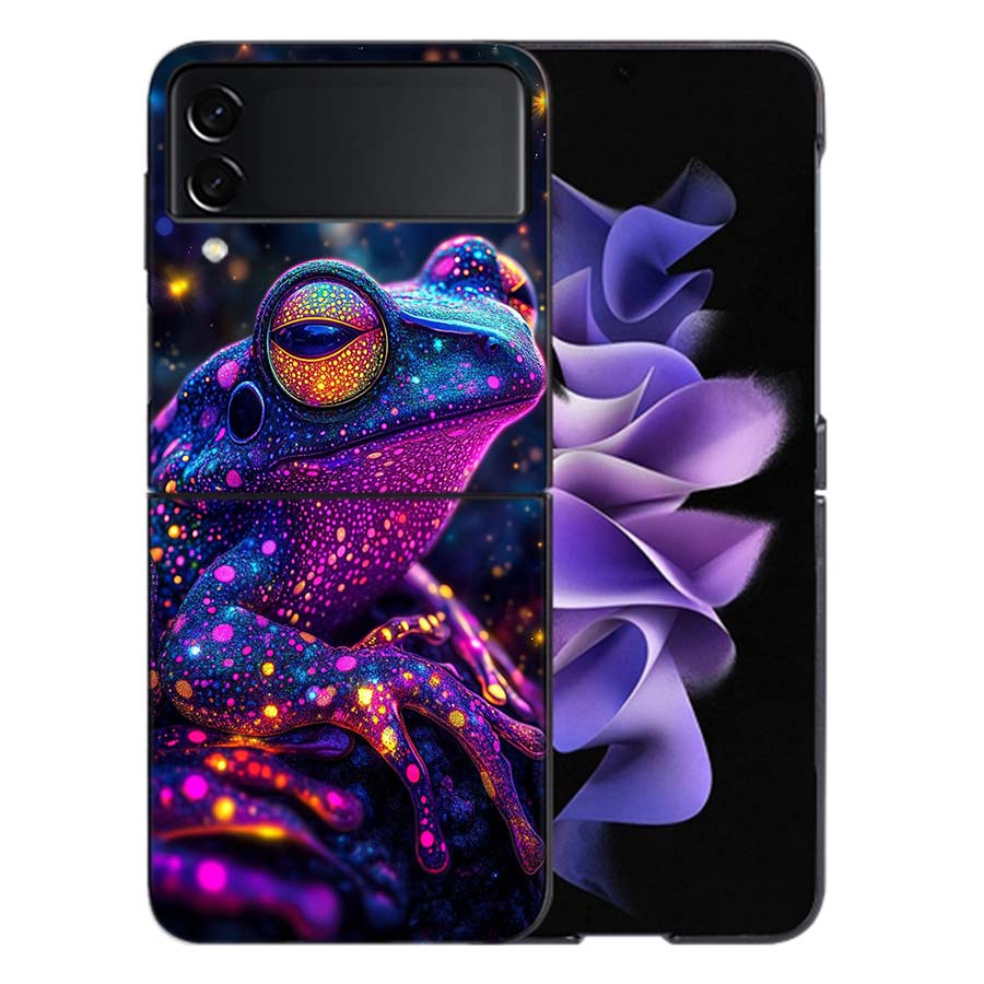 Why Are Frogs Important Coque For Samsung Z Flip7 6 Galaxy Case Shockproof Z Flip5 Z Flip3 4 5G Hard Cover Phone TPU PC Hard Fu