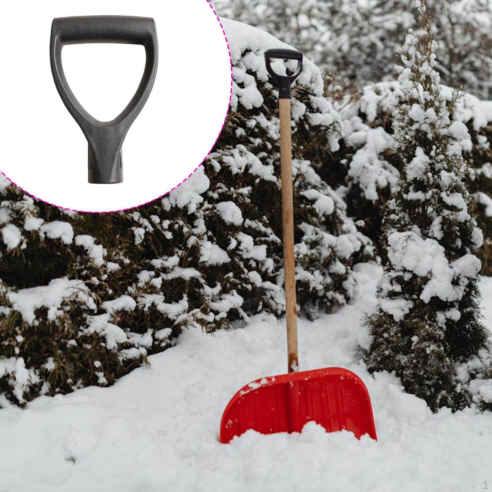 

Handle Ergonomic Garden Tool Nonslip Comfortable PP Universal Replacement for Rake Fork D Shape