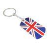 Unique British Flag Key Chain Zinc Alloy Keychain Pendant For Keys Wallets Or Backpacks Fashion Backpack Charm