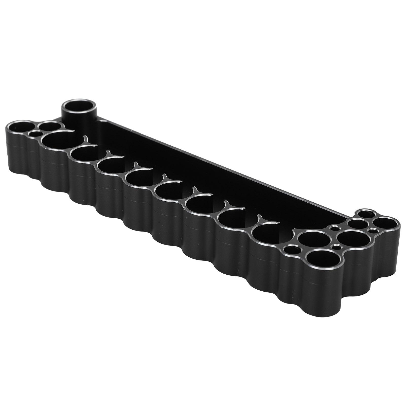

Aluminium Alloy Model Car Maintenance Tool Rack Stand RC Car Storage Bracket Black