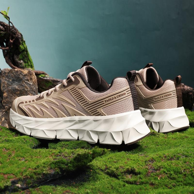 Men Outdoor Hiking Shoes Breathable Trail Walking Sneakers Non Slip Trekking Travel Casual Sports Footwear Comfortable for 36