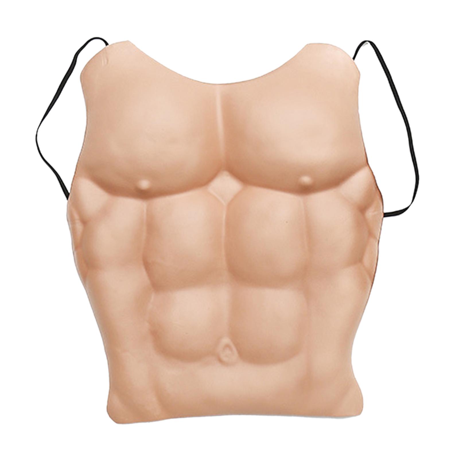 

Multifunctional Fake Muscle Comfortable Cosplay Supplies Decoration Simulation бежевий