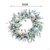 Bliss: Vibrant Easter Egg Wreath for Indoor and Outdoor Festivities