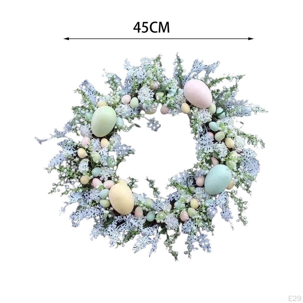 Bliss: Vibrant Easter Egg Wreath for Indoor and Outdoor Festivities