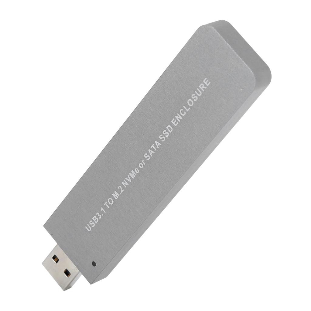 Obudowa dysku twardego ze stopu aluminium USB3.1 do M.2 NVMESATA SSD Adapter sieciowy LM-915 (Nie