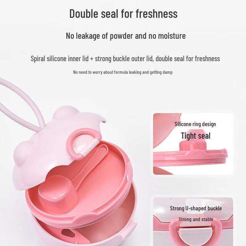 Portable Baby Formula Dispenser & Snack Box
