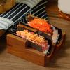1/2/3/4/5 Slots Wooden Sushi Rack U-shape Japanese Style Sushi Serving Tray Multi Purpose Innovative Sushi Maker Holder Home