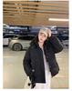 Winter Short Hooded Thickened Cotton-padded Jacket Loose Warm Outwear