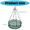 Detachable Bird Feeder Debris Collector Heavy Duty Fiberglass Mesh Simple Hanging Feeder Platform Food Catcher Tray