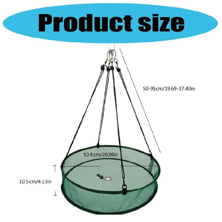 Detachable Bird Feeder Debris Collector Heavy Duty Fiberglass Mesh Simple Hanging Feeder Platform Food Catcher Tray