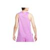 Nike Standard Issue SS23 High-Performance Basketball Series Letter Logo Round Neck Sleeveless Vest Women Tops Pink DX3953-532