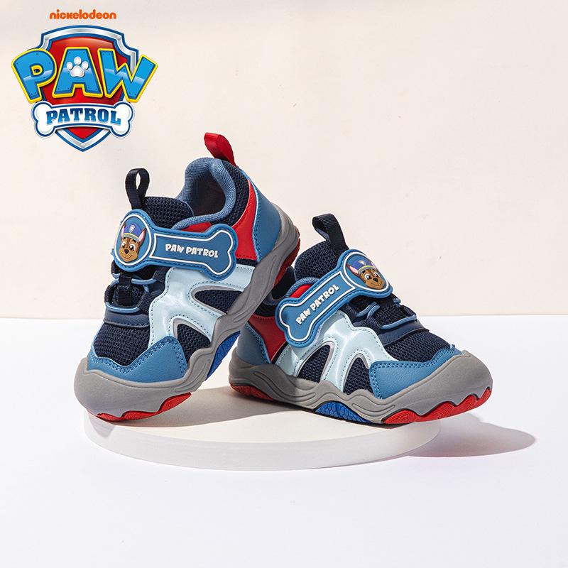 2025 Paw Patrol Non-slip Autumn Mesh Sneakers for Boys - Breathable, Lightweight, Soft Sole Sports Shoes for Toddlers & Kids