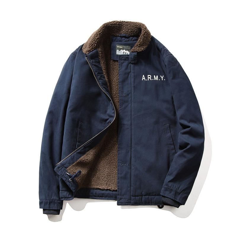 

Зимнее повседневное мужское стеганое пальто с толстыми лацканами, свободное стеганое пальто из овечьей шерсти 4XL