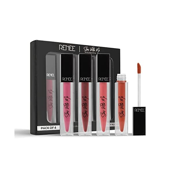 

RENEE Stay With Me Set з 4 – SWM 02 Nutty Nudes, по 5 мл кожен