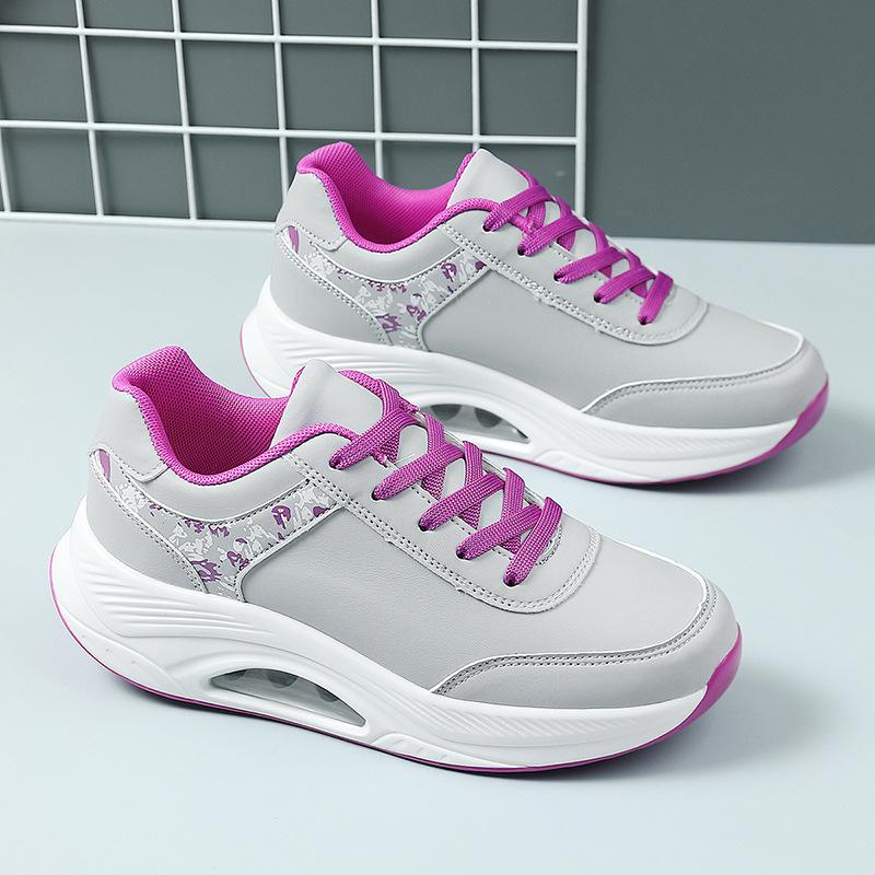 Осенне-зимние сетчатые кроссовки-качалки, уличная обувь для путешествий, спортивные ультралегкие одинарные женские туфли 35