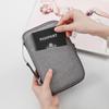 Waterproof Passport Holder Cover Case Multi-Function Passport Protective Cover Zipper Document Case Travel Wallet Accessories