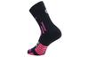 Li Ning Crew Socks Men's 1 Pack Black Pink AWLS185-1