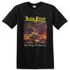 Judas Priest Rock Metal Muziek T-shirt Vlammende Vleugels Trieste Vleugels Van Het Lot T-shirt