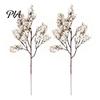 Maintenance Free Artificial Plant Stems Realistic Flowers for Autumn Home Decoration, Silk Floral Elegant Sprays Dining Branches Halloween Table