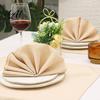 Soft Textured Napkins for Restaurants Imitation Linen Cloth Napkin Washable Fabric 18 X Decorative Table Events Inch Square Napkin Weddings