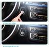 ZenithAur Car Engine Start Push Button Switch Zinc Alloy LED