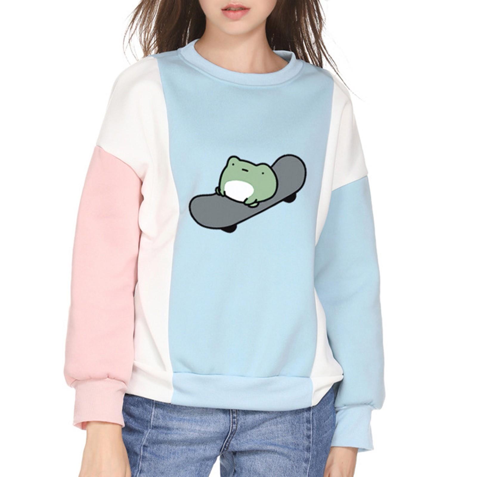 

(SU)Женская мода, новый милый бархатный свитер с длинными рукавами и строчкой, топ M розовый