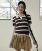 Moleubeu13 Fob Stripe Collar Knit