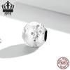 S925 Sterling Silver Moon and Star Beads Bracelet - DIY European Style