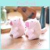 Delightful Capybara Plush Keychain Ultra Soft Short Plush With Adorable Wagging Tail