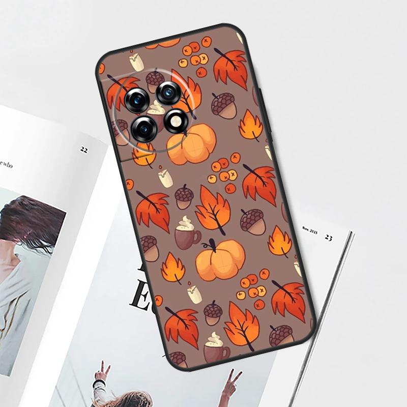 Herbst Kürbis Hülle Für OnePlus Nord CE 5 3 4 Lite N20 N30 OnePlus 15 13 12 11 9 10 Pro 13T 13R 10T Abdeckung